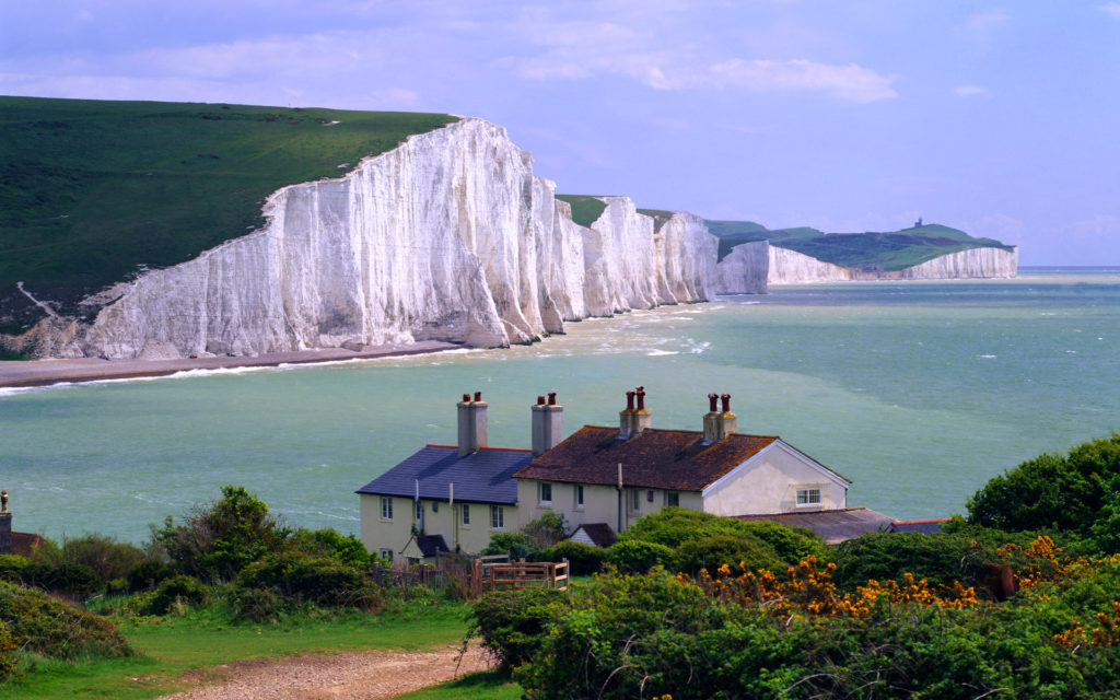 七姐妹懸崖( Seven Sisters Cliff, UK )