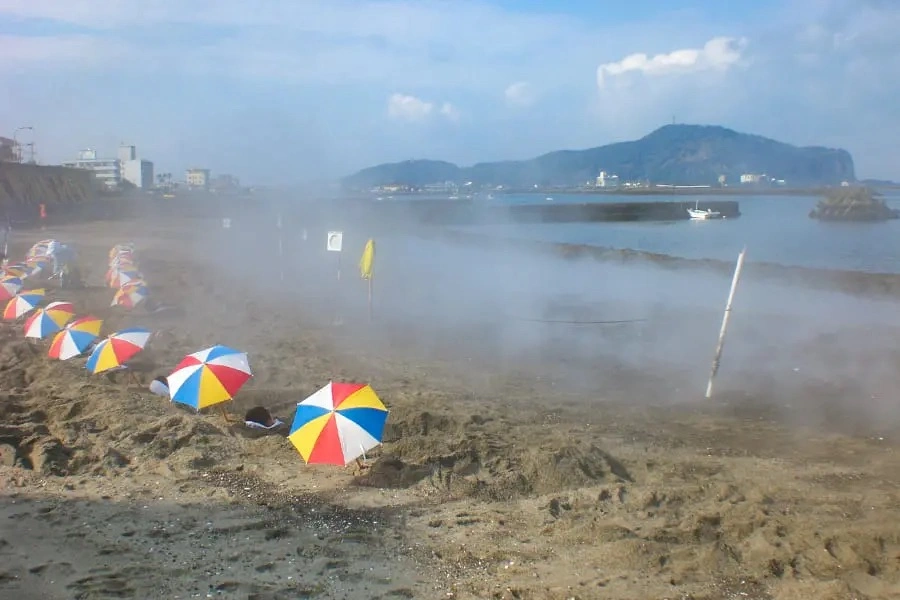 兒島指宿沙蒸温泉 ( Sunamushi, Japan)